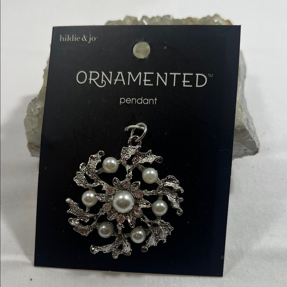 Hildie & Jo Silver and Pearl Brooch
